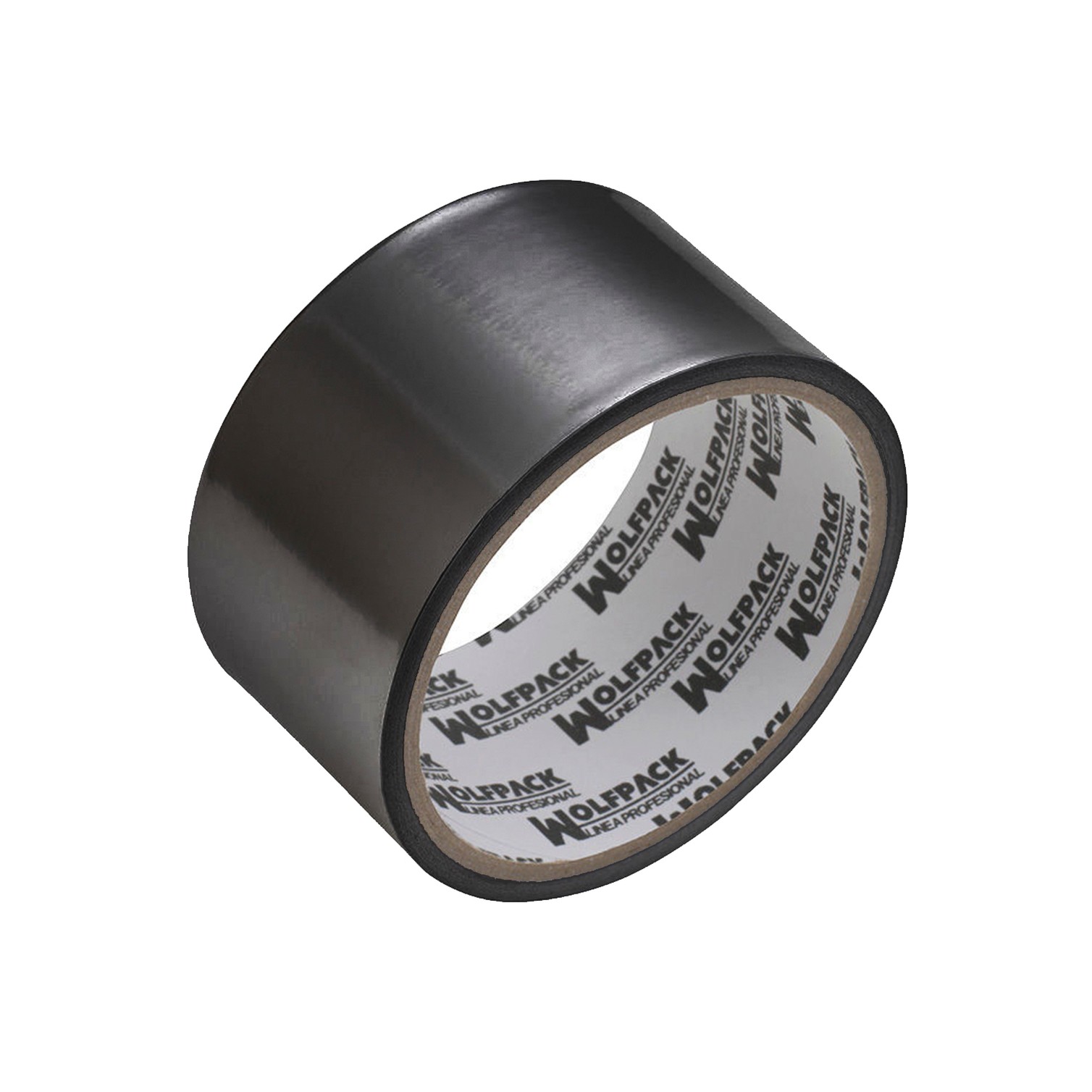 Cinta Adhesiva Aluminio Negro 48 mm. x 5 m. 66 micras