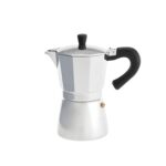 Cafetera Inducción Aluminio 6 Tazas (300 Ml.)