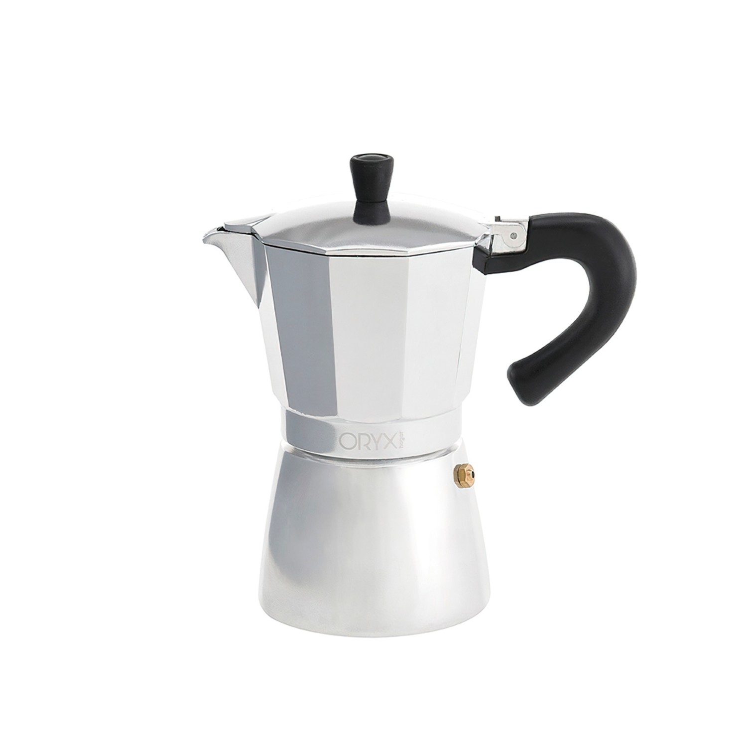 Cafetera Inducción Aluminio 6 Tazas (300 Ml.)