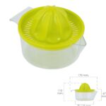 Exprimidor Zumo Manual Frutas Con Jarra Plástico Ø 12 x 11 cm.