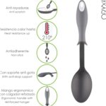 Cuchara Servir Cocina Nylon Con Mango Antigotas Engomado 32,5x6cm