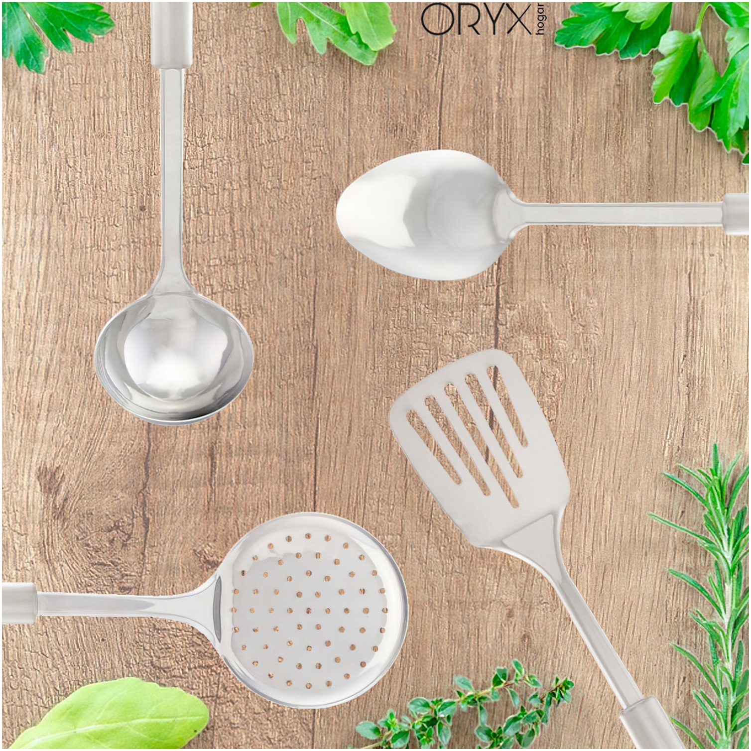 Espumadera Cocina Acero Inoxidable 34x11,5 (Alt) cm.