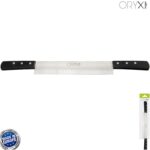 Cuchillo Grenoble Quesero 2 Mangos Hoja Acero Inoxidable 25 cm. Negro