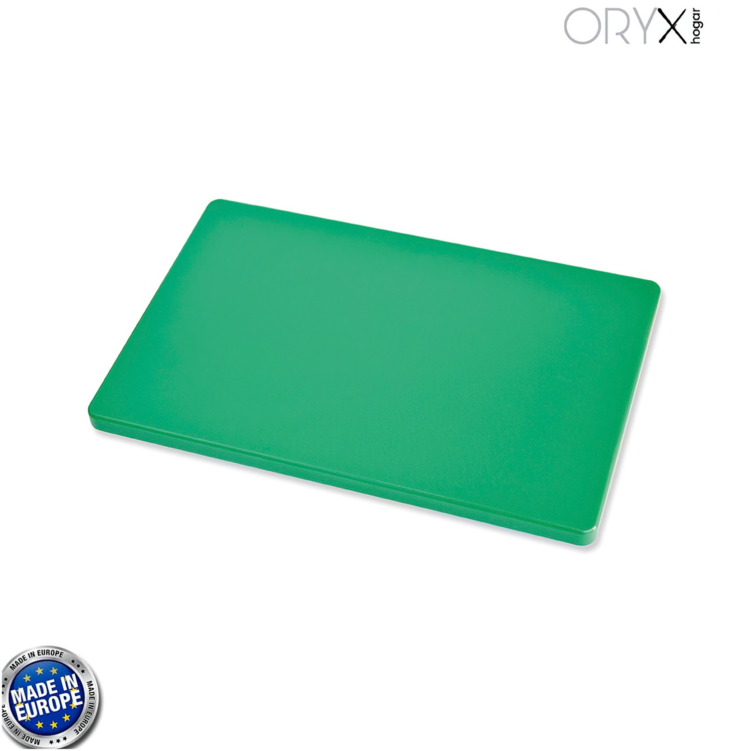 Tabla Cortar Polietileno 30x20x1,5 cm. Color Verde