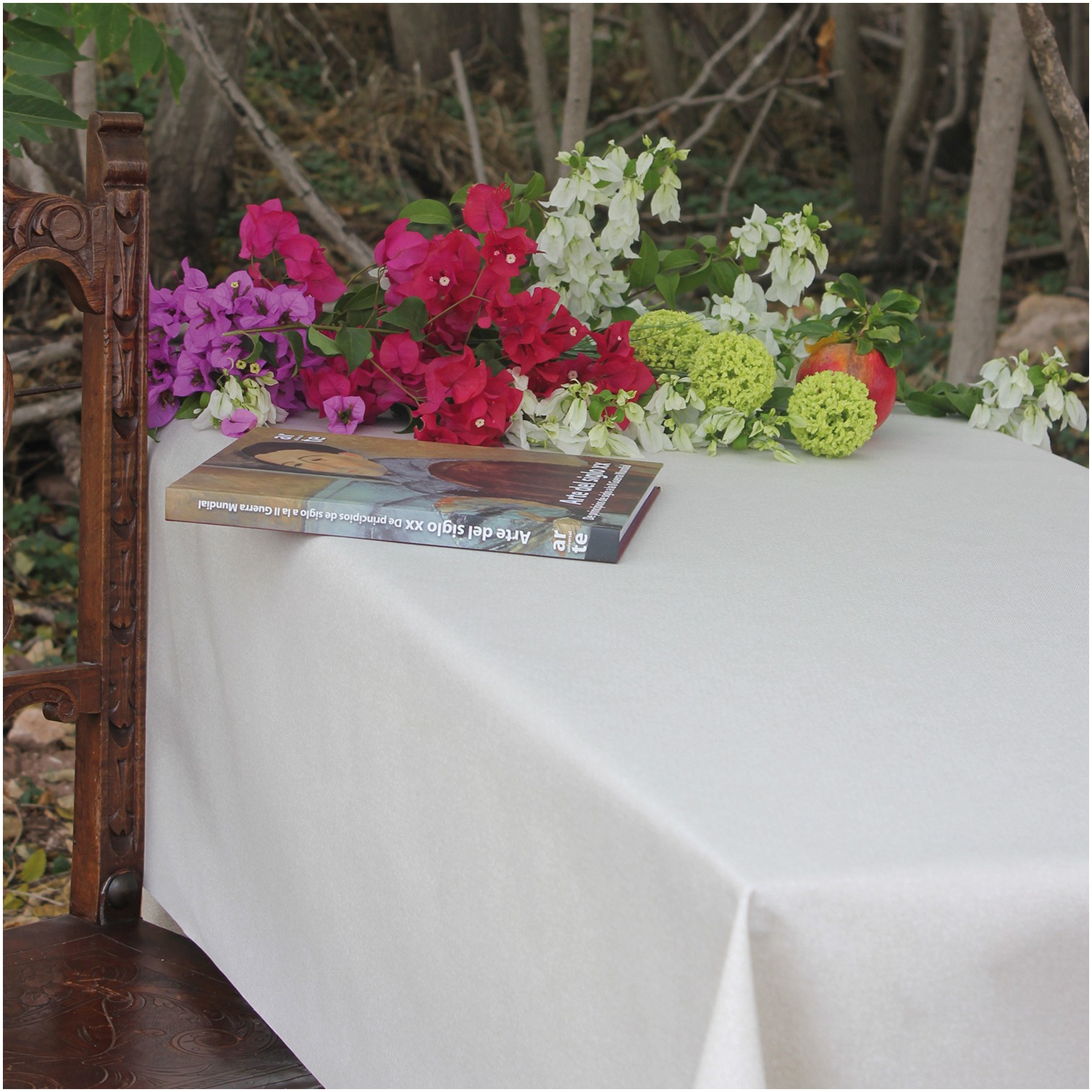 Mantel Antimanchas Textil Unita Beige Rollo 1,4 x 25 metros.