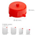 Tapon Para Bidon Alimentario 5 / 10 / 20 Litros