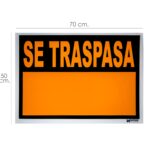 Cartel Se Traspasa 70 x 50(Alt.) cm.
