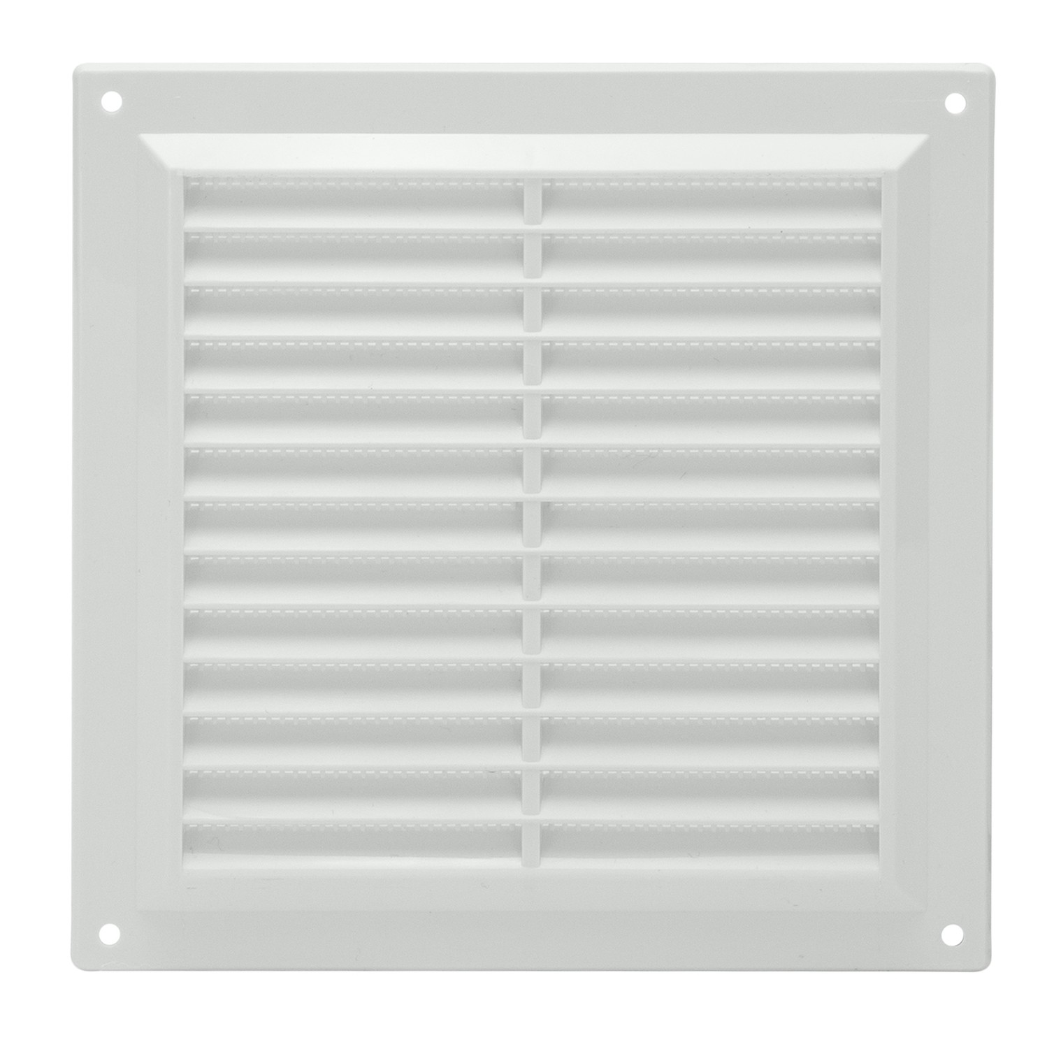 Rejilla Plastico Sobreponer Con Malla Posterior 20x20 cm.