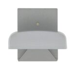 Colgador Percha Adhesivo Acero Inoxidable Color Gris