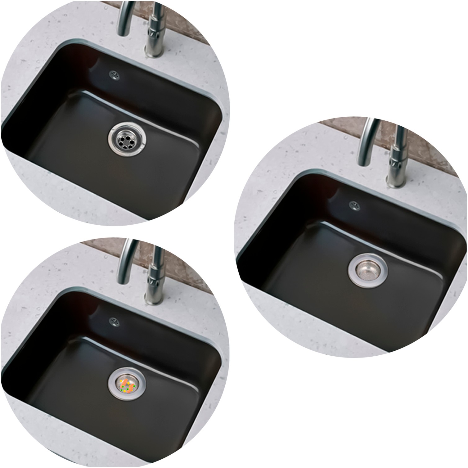 Filtro Cestillo Fregaderos / Lavabo Cocinas Ø 11,5 cm.
