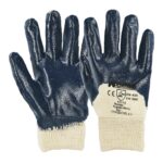 Guantes Nitrilo / Lona Pesados Nimax 8" (Par)