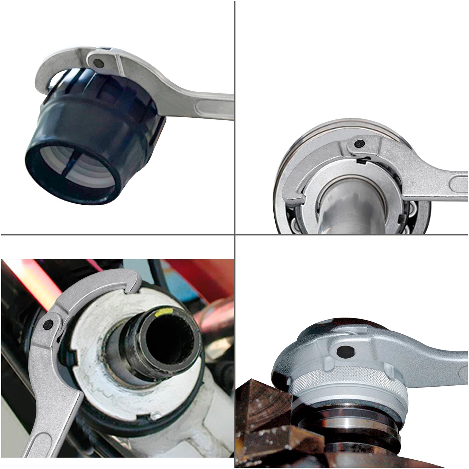 Llave De Gancho Articulada Para Tuberias Ø 15 A 35 mm.