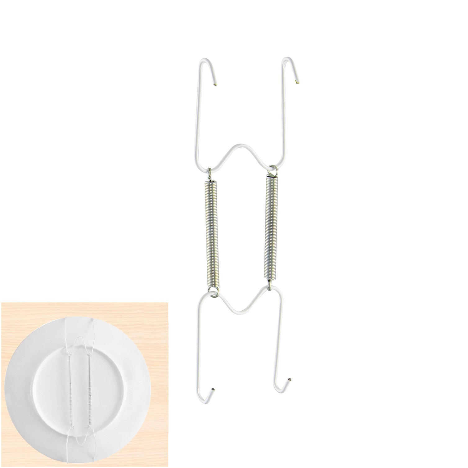 Cuelgaplatos Muelle Para platos de Ø 13 a 18 cm.