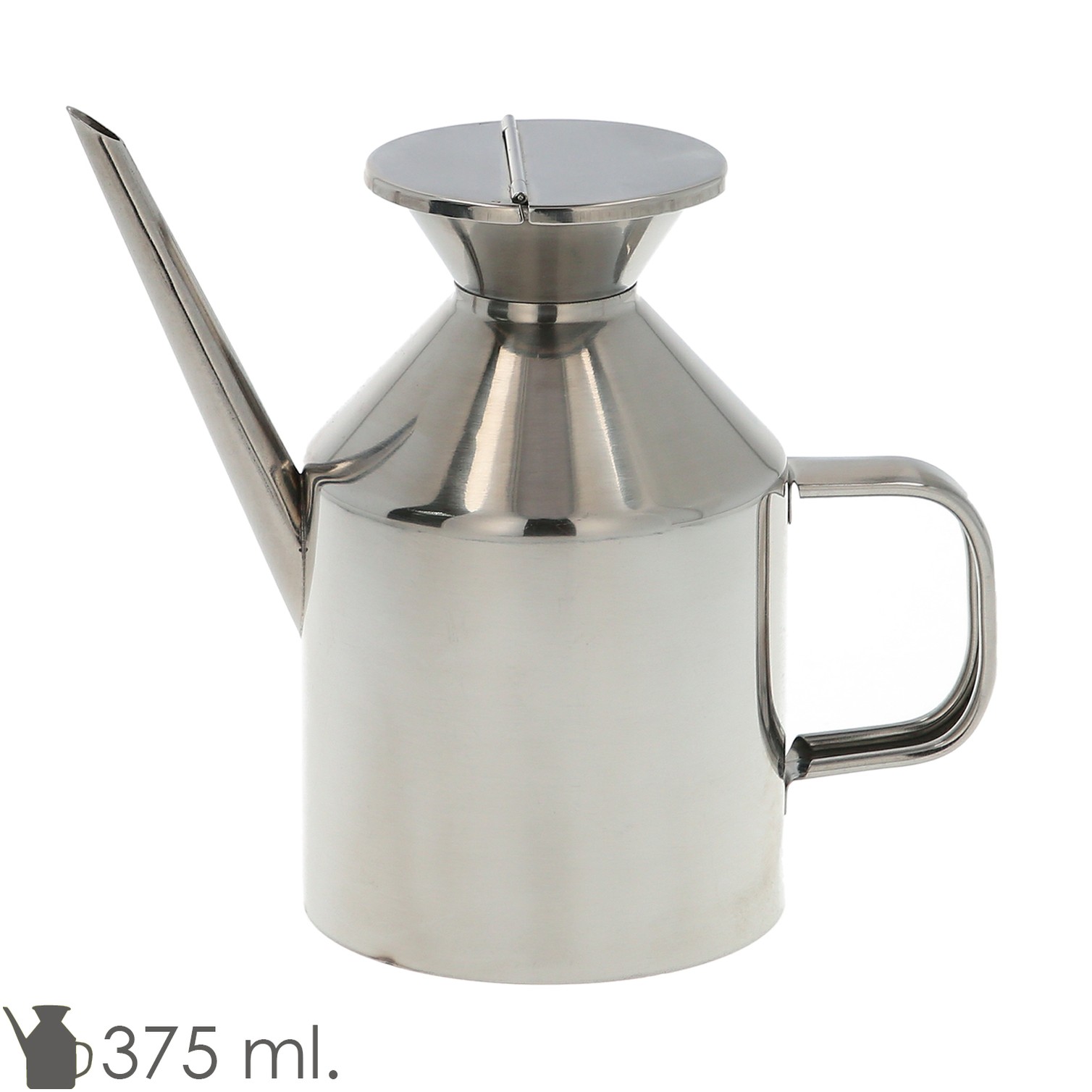 Aceitera Acero Inoxidable Modelo "Classic" 375ml.