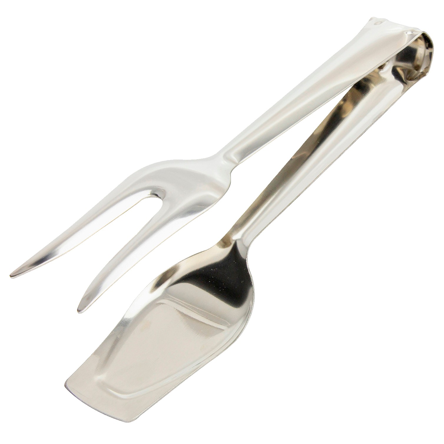 Pinzas Para Servir Acero Inoxidable 21 cm. Ideal para la cocina, servir ensaladas, servir carnes, pescados, etc.