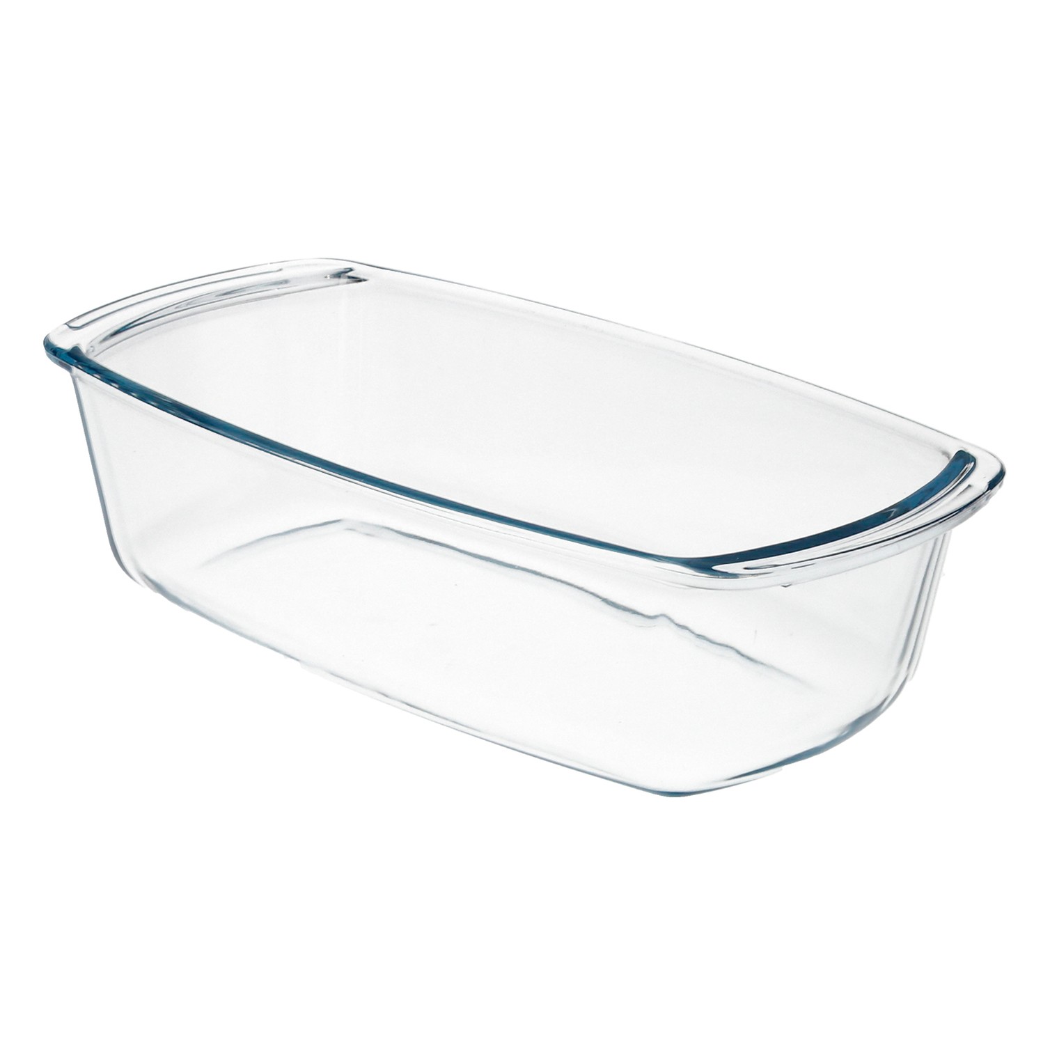 Fuente Cristal Para Horno, 1.5 Litros, Molde Especial Reposteria, 27x14x7 cm.