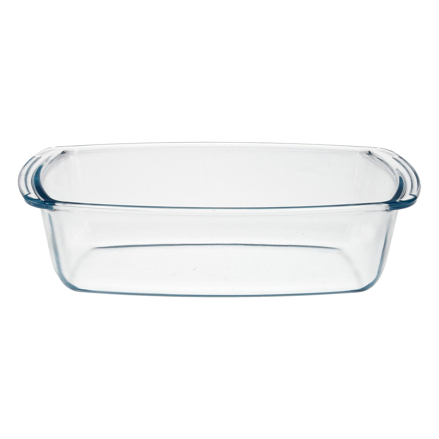 Fuente Cristal Para Horno, 1.5 Litros, Molde Especial Reposteria, 27x14x7 cm.