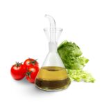 Aceitera De Cristal Con Sistema Antigoteo, Capacidad 250 ml.