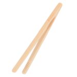Pinzas De Cocina de Bambu Natural 20 cm.