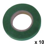 Cinta Para Atadora 11 x 0,15 mm. x 26 metros Verde (Pack 10 Rollos)