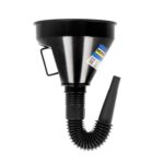 Embudo Boca Ancha Ø 145 mm.Con Prolongador Flexible y Filtro Metalico. Embudo gasoil, embudo gasolina, embudo combustible