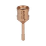 Corona Diamante Para Amoladora Ø 6 mm. Conexión Rosca M14. Corte Seco [+15 variaciones de Medida Disponibles]