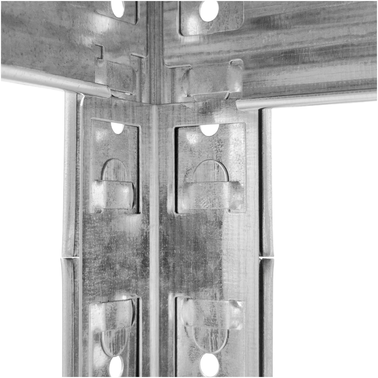 Modulo Estanteria Montaje Rápido Sin Tornillos 90x40x180 cm. (5 Bateas)
