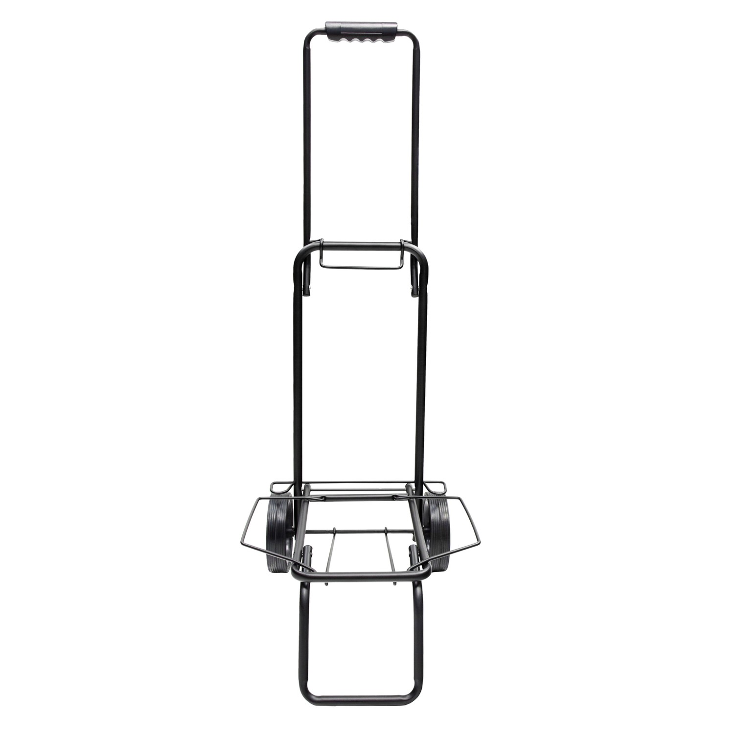 Carretilla Plegable Metalica De Carga - Porta Maletas Con Cuerda Elastica 93,5x33x44 cm. Carro De Transporte 50 Kg.