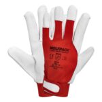 Guantes Piel / Lona Con Velcro. Con Colgador 8" Guantes De Trabajo, Guantes De Protección (Par) [+3 variaciones de Medida Disponibles]