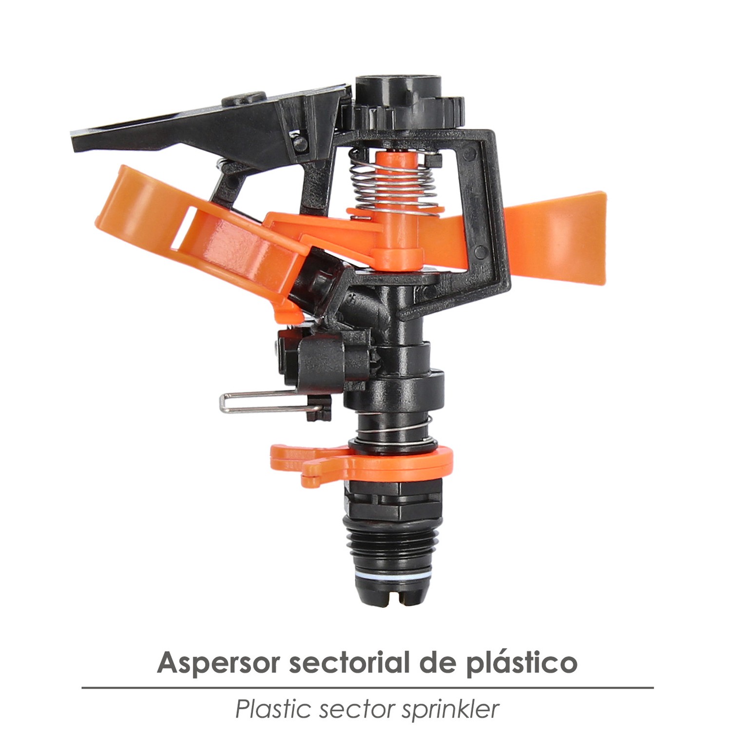 Aspersor Riego Regulable Sectorial Plastico Toma 1/2" Fabricado En plastico, Riego De Jardines / Cesped