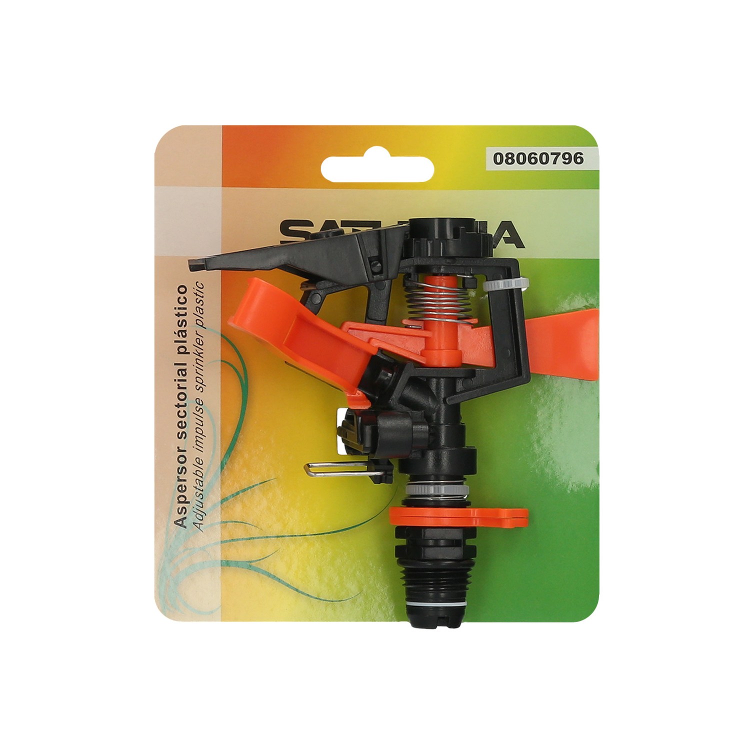 Aspersor Riego Regulable Sectorial Plastico Toma 1/2" Fabricado En plastico, Riego De Jardines / Cesped