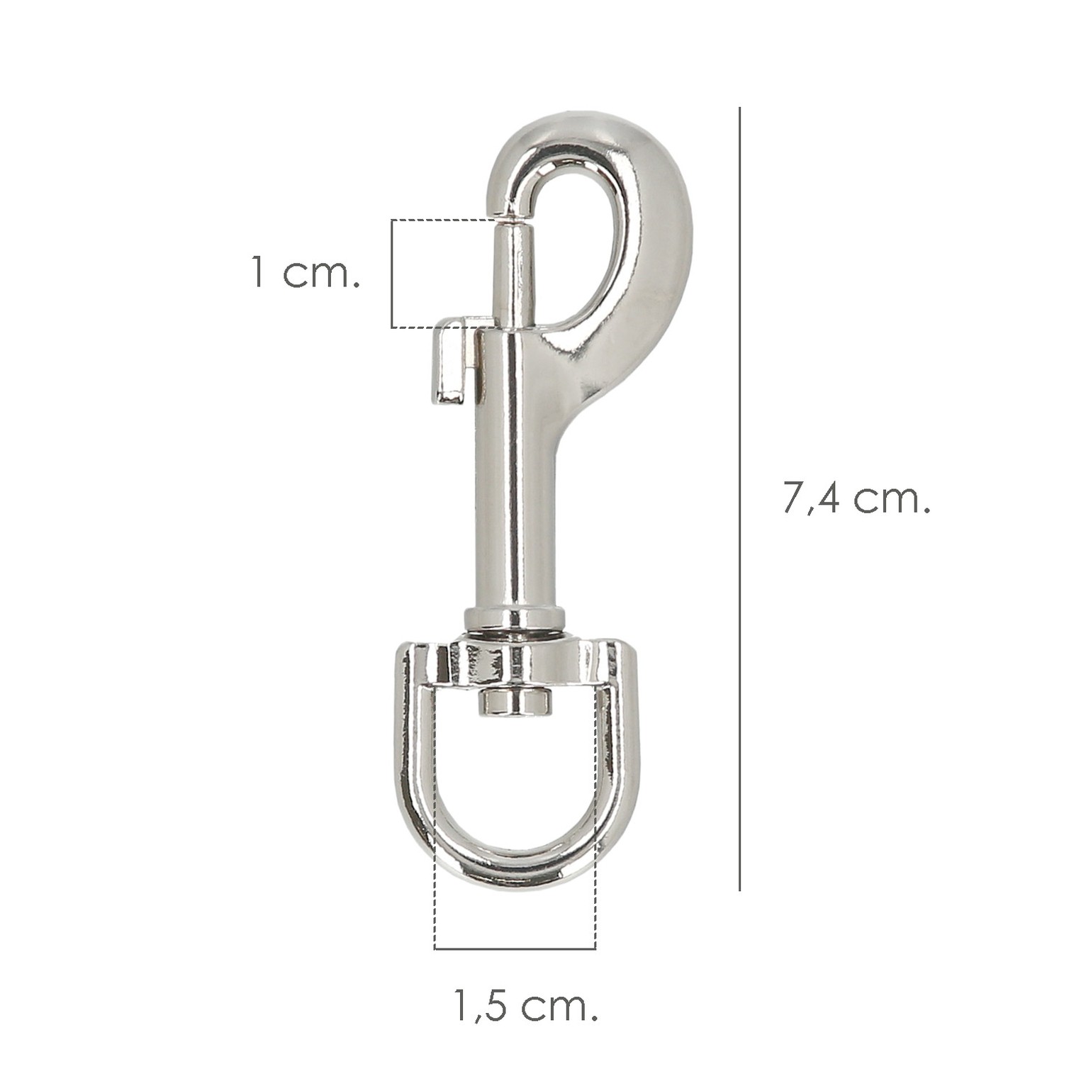 Mosqueton Muelle 1/2"