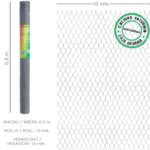 Enrejado Triple Torsion 16 / Ancho 50 cm. Rollo 10 Metros Uso Domestico