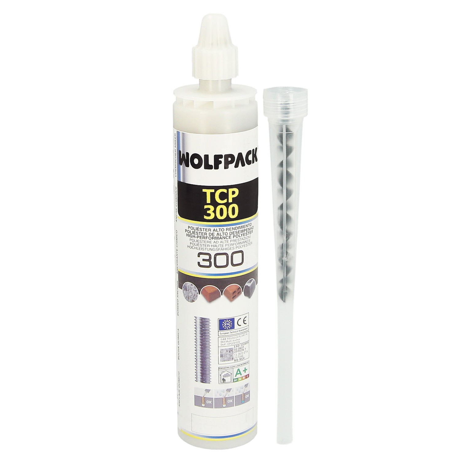Anclaje Quimico Poliester 300 ml.