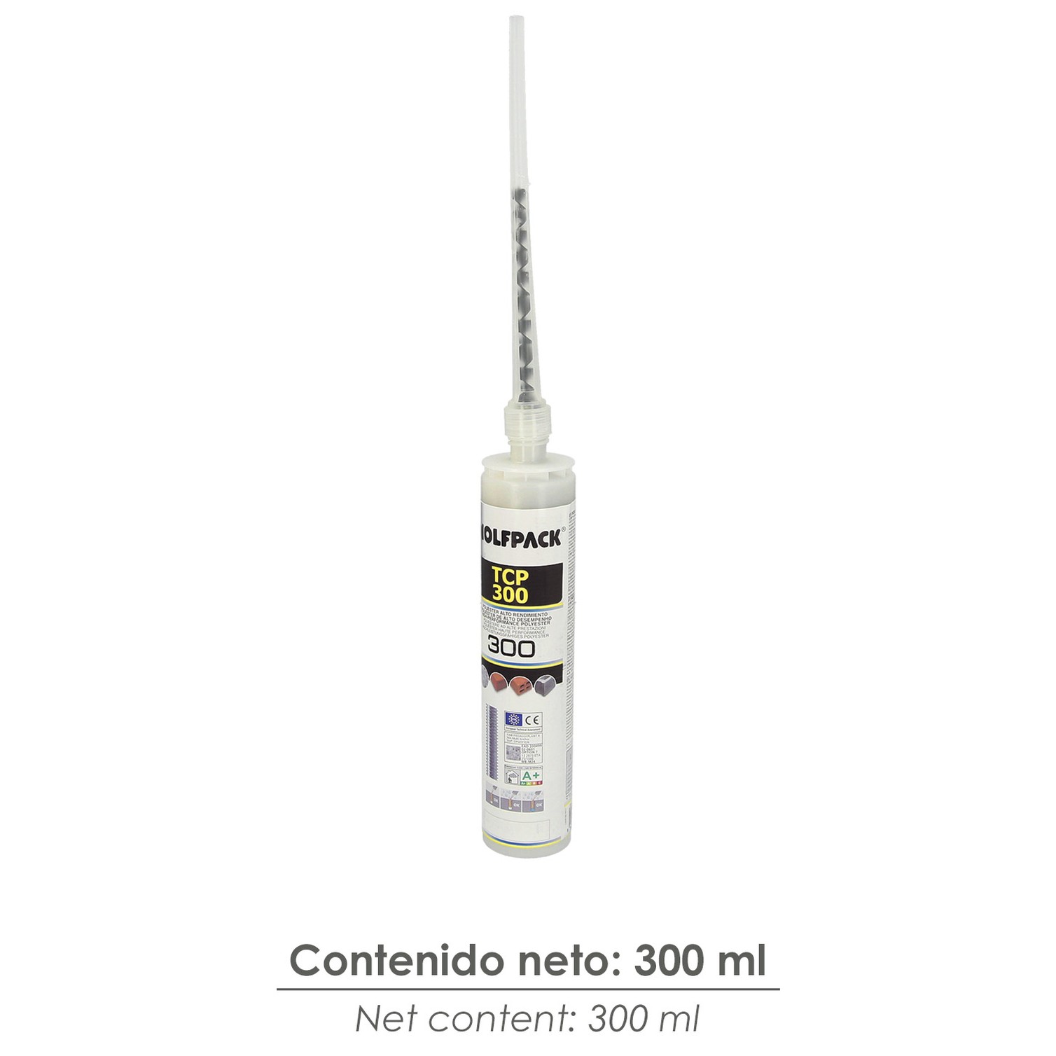 Anclaje Quimico Poliester 300 ml.