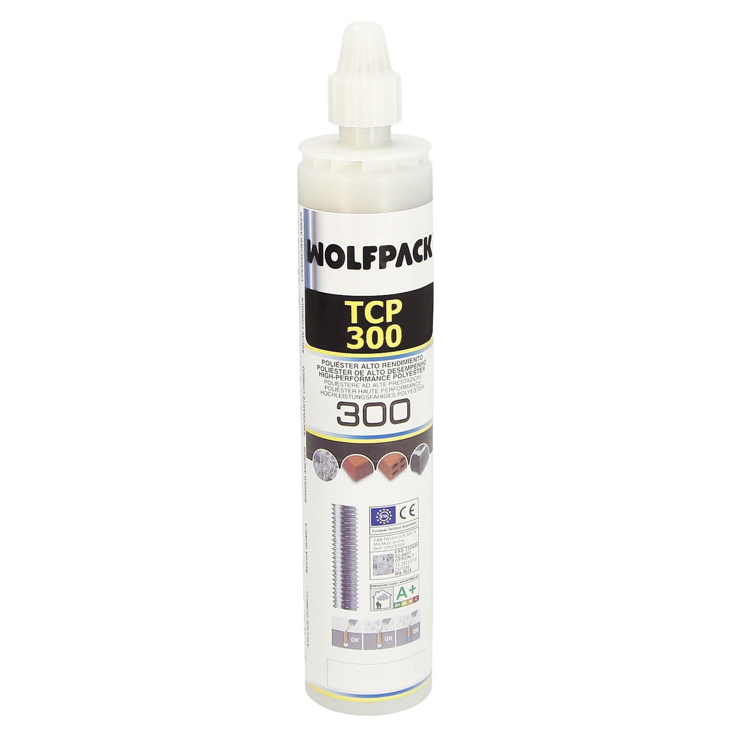 Anclaje Quimico Poliester 300 ml.