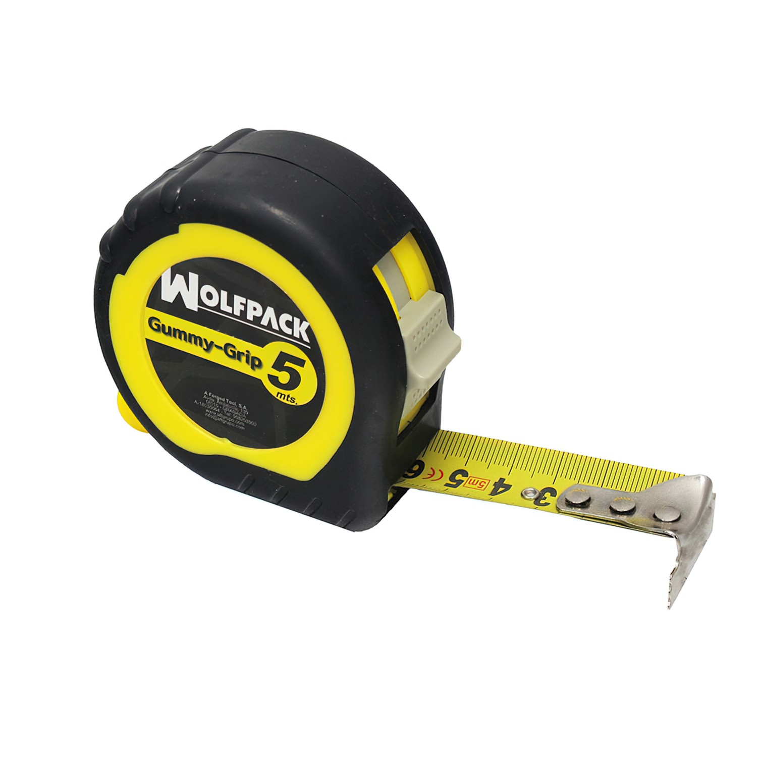 Flexometro Magnetico Grip Topline 5 Metros / 25 mm. Con Freno Metro Magnetico, Medición, Metro Magnetico, Hogar, Bricolaje