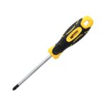 Destornillador Mango Bimaterial Phillips Nº 0 / 75 mm. Destornillador Plano, Cromo Vanadio,