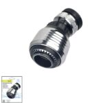Atomizador Economizador Con Rotula Con Adaptador Macho / Hembra Cromo