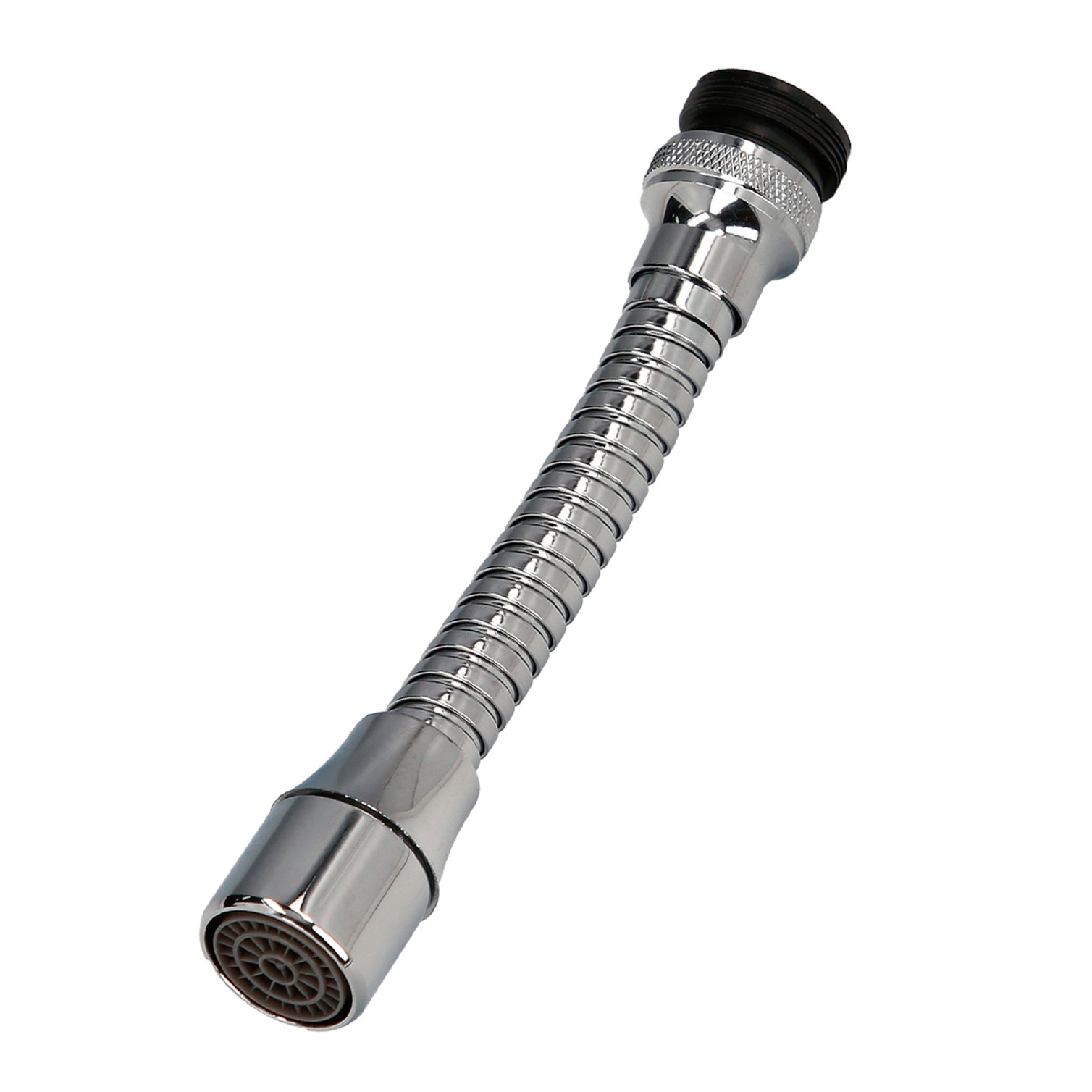 Atomizador Economizador Metalico Flexible Con Adaptador Macho / Hembra