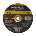 Disco Corte Abrasivo Metal Ø 230 x Ø 22 mm. Espesor 3,2 mm.Disco Radial / Amoladora Universal
