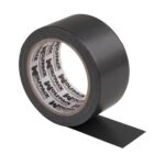 Cinta Americana "Muscle" Color Negro 48 mm. x 10 mertos. Super Resistente, Sellar, Reparar, Unir, Fijar, Sujetar, Empaquetar.