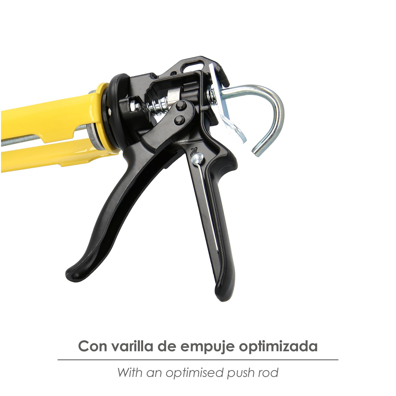 Pistola Silicona Profesional Extrafuerte, Cartuchos 310 ml. Pistola Selladora Silicona, Pistola Calafateo, Pistola Calafatear