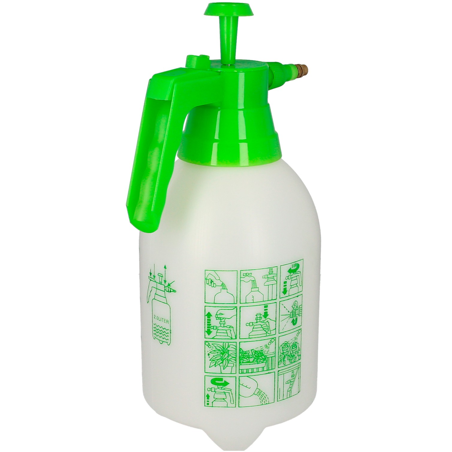 Pulverizador Presion Previa 2 Litros. Mochila Sulfatar, Pulverizador, Rociador, Fumigador.