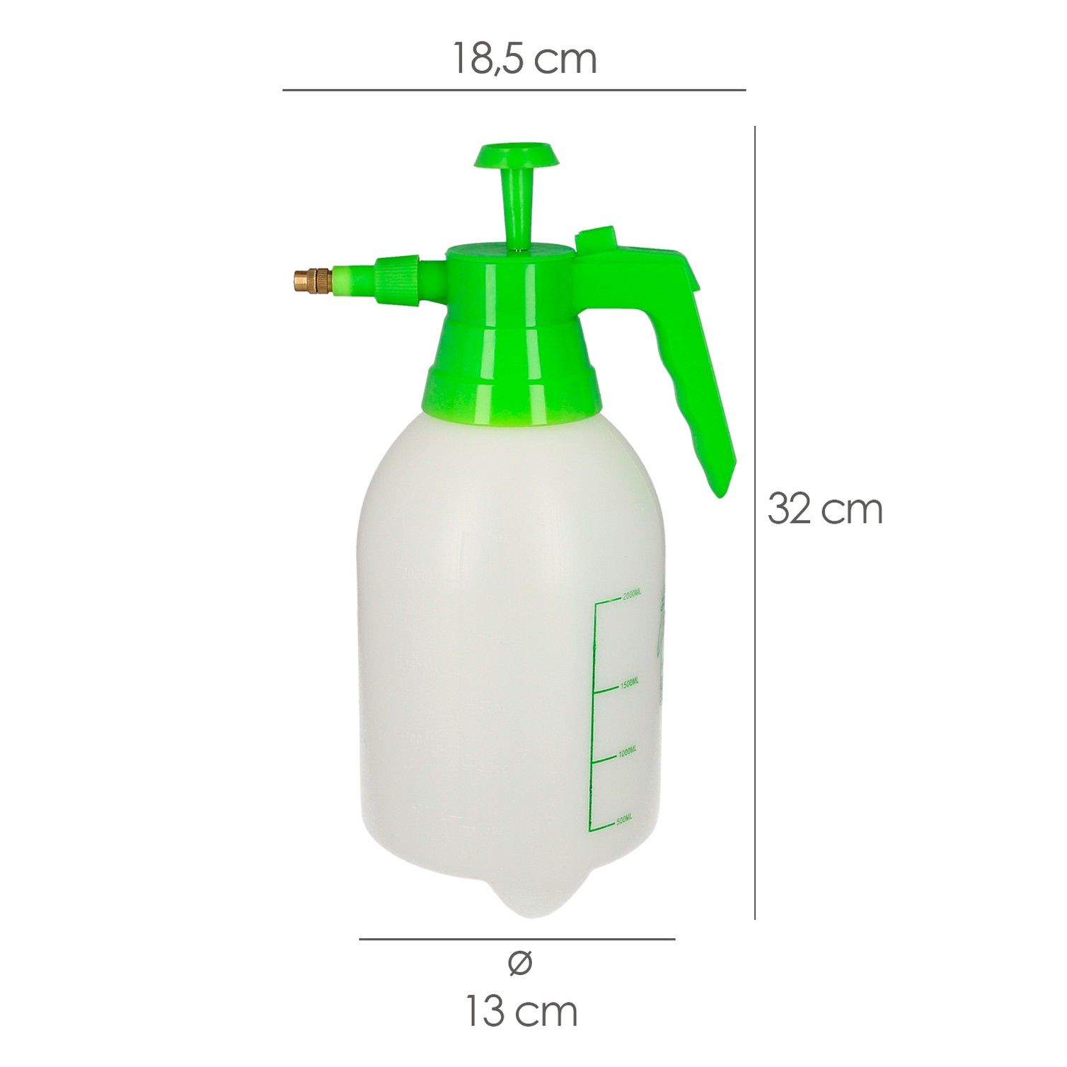Pulverizador Presion Previa 2 Litros. Mochila Sulfatar, Pulverizador, Rociador, Fumigador.