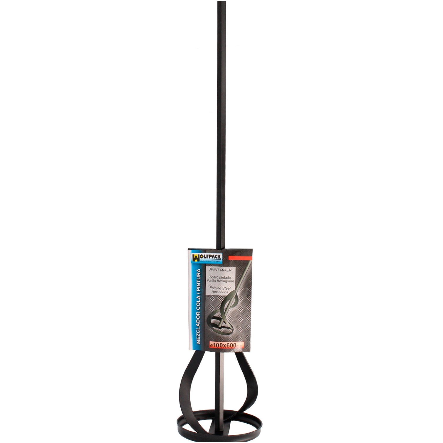 Mezclador Cemento-Cola / Pinturas Para Taladro Ø 80 x 400 mm. Mezclador / Agitador Pinturas, Cemento, Yeso