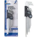 Juego Llaves Torx "L" 9 Piezas Largo Inviolable