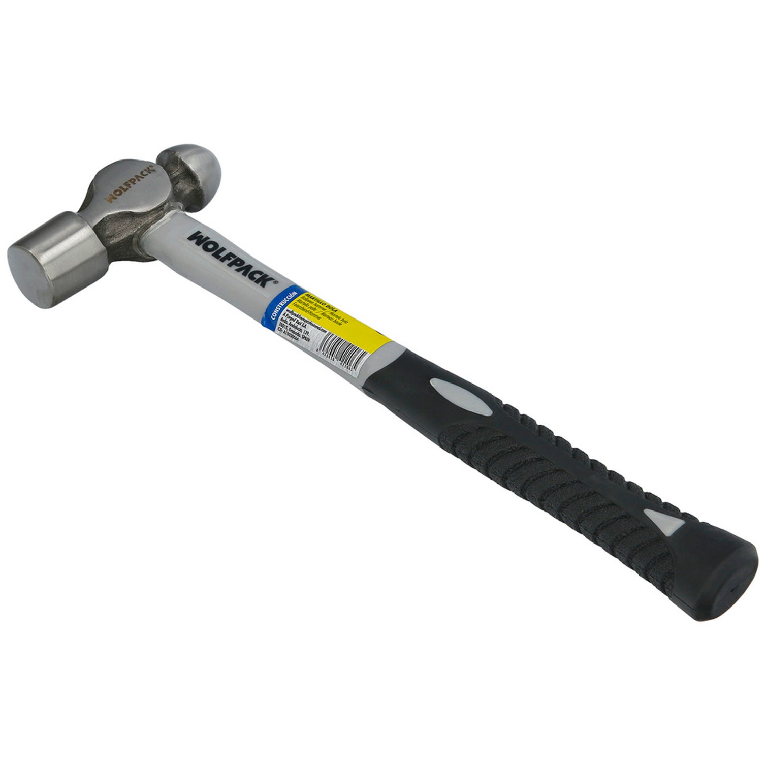 Martillo Bola 650 Gramos Mango Fibra Vidrio