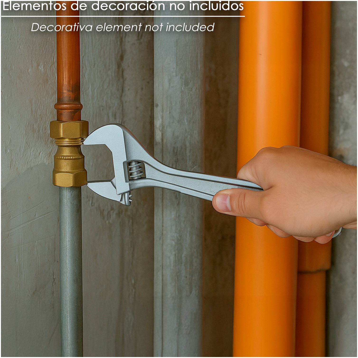 Llave Ajustable Plus Moleta 15"