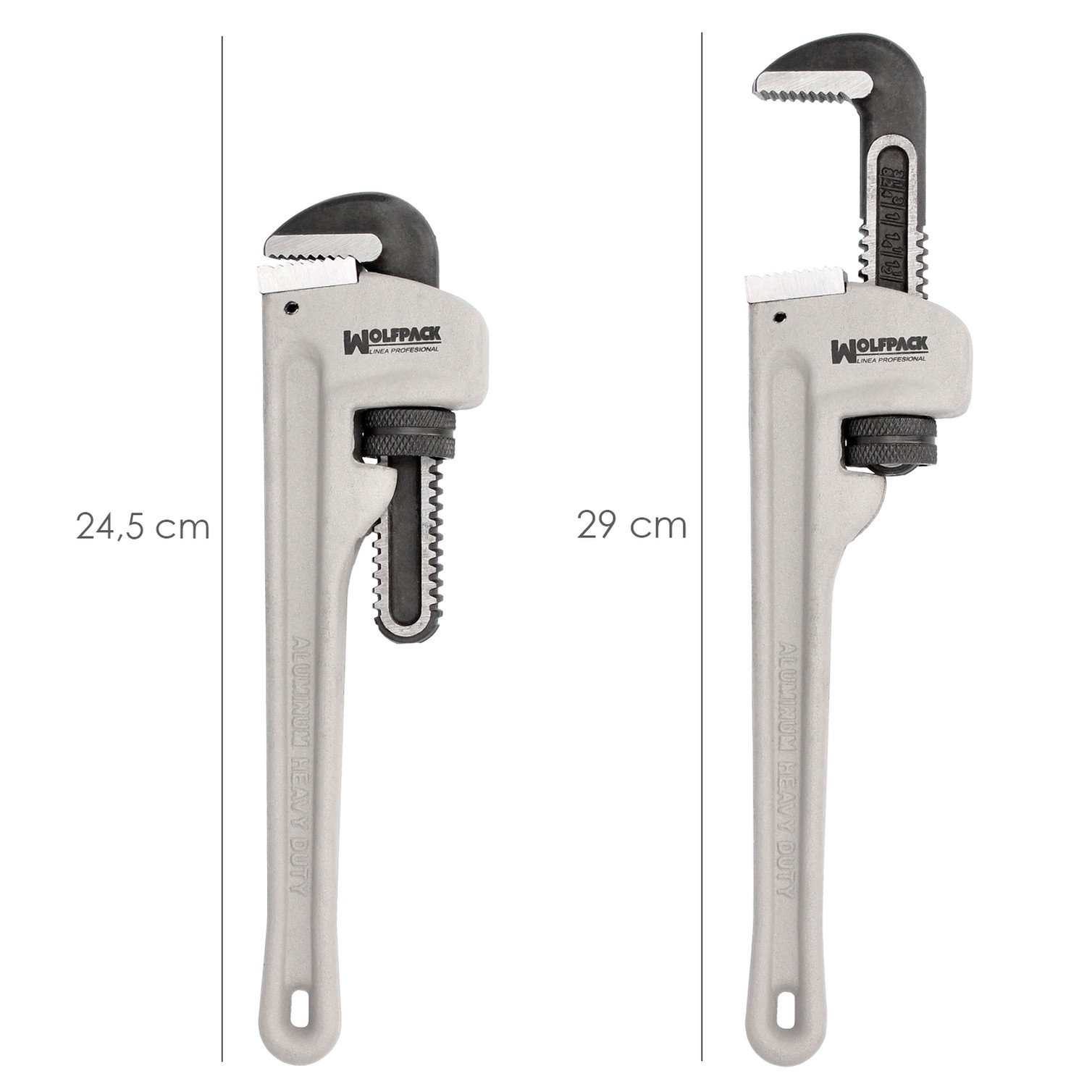 Llave Stillson Heavy Duty Aluminio 10" Llave Para Tubos, Llave Plomeria, Llave Para Tuberias, Llave Grifa.